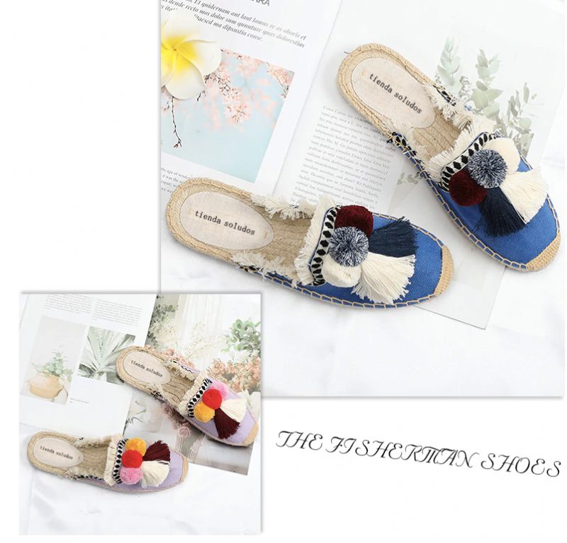 Karol Multi Espadrilles Dam - Gul