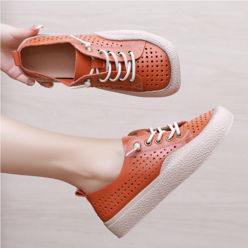 Karoli Sneakers Med Fyrkantig Tå För Kvinnor - Grön