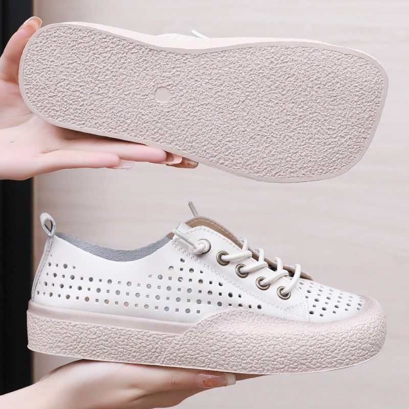 Karoli Sneakers Med Fyrkantig Tå För Kvinnor - Grön