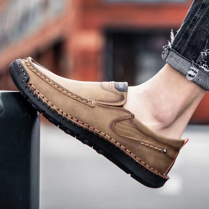 Karson Loafer Fritidsskor För Män - Kaki