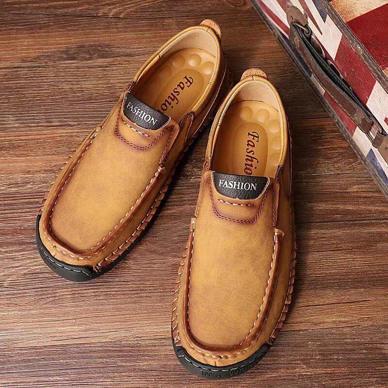 Karson Loafer Fritidsskor För Män - Kaki