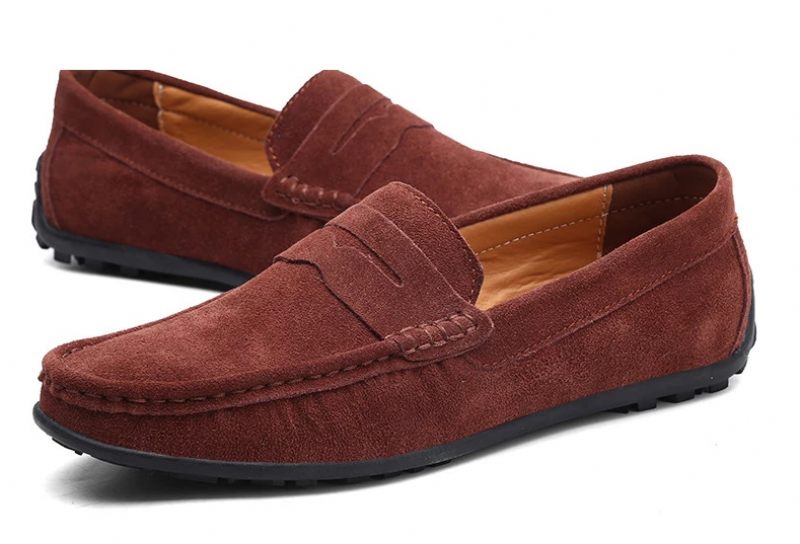 Kashi Loafer Fritidsskor För Män - Bourgogne