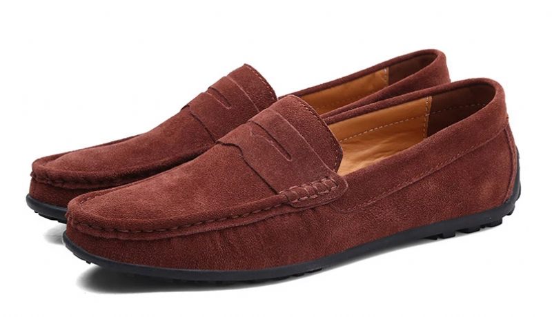 Kashi Loafer Fritidsskor För Män - Bourgogne