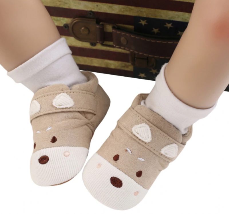 Kathon Baby Pojkar Inomhustofflor - Khaki