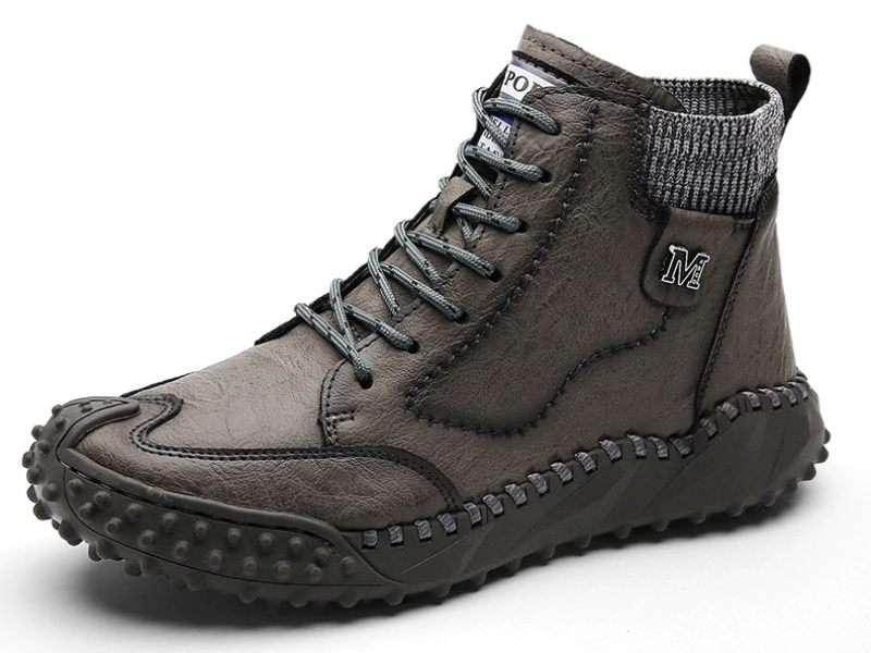Kaur Casual Boots För Män - Grå