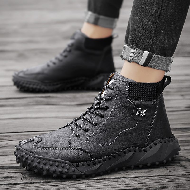Kaur Casual Boots För Män - Grå