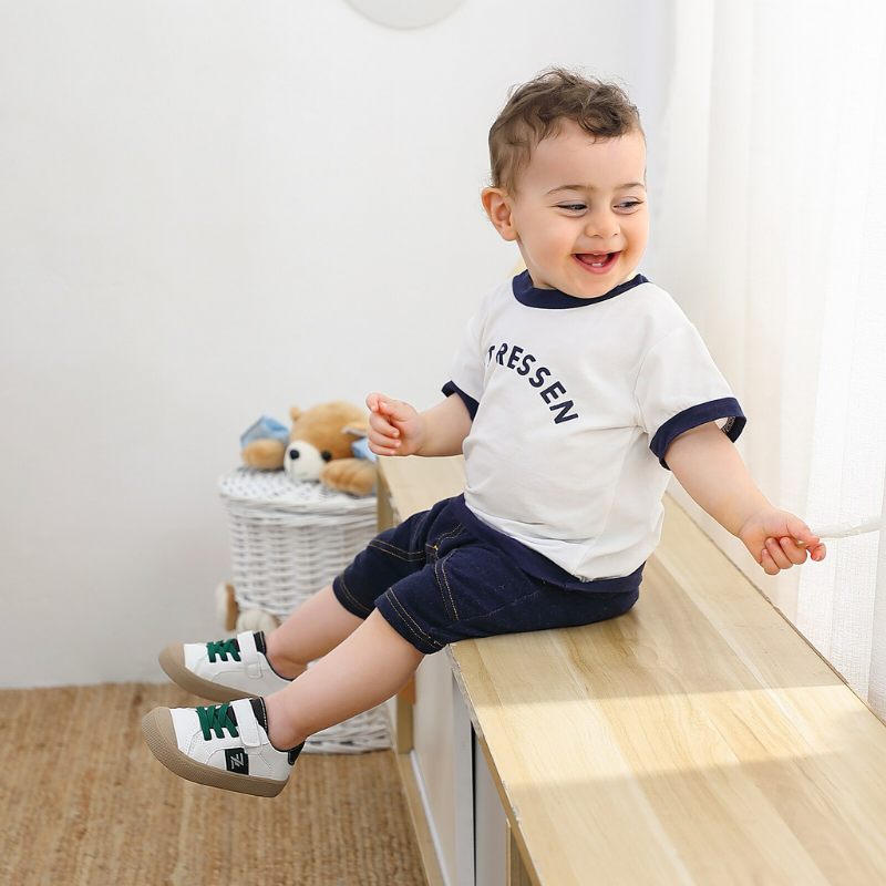 Keane Unisex Casual Sneaker För Barn - Orange