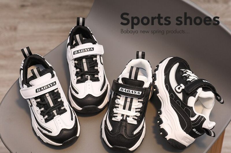 Kelvin Pojkar Mode Sneaker - Svart