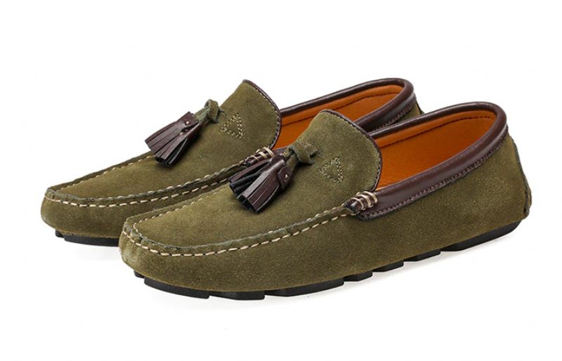 Kendry Loafers Modeskor För Män - Grön