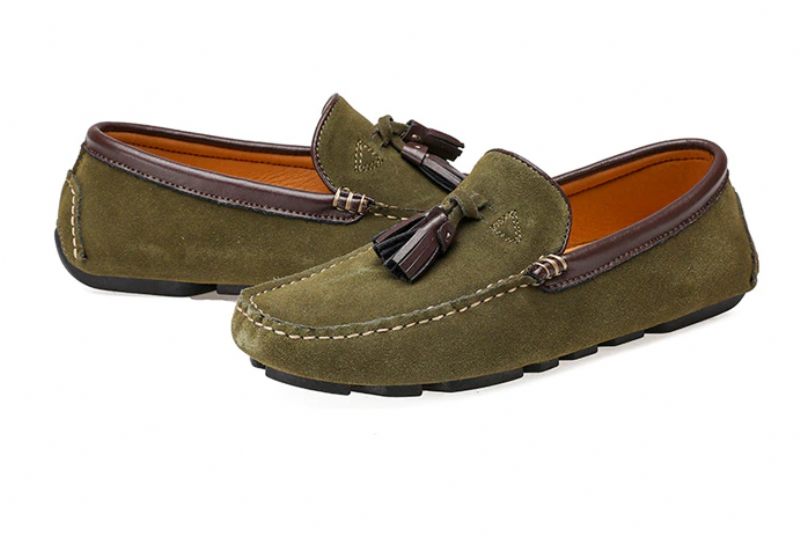Kendry Loafers Modeskor För Män - Grön