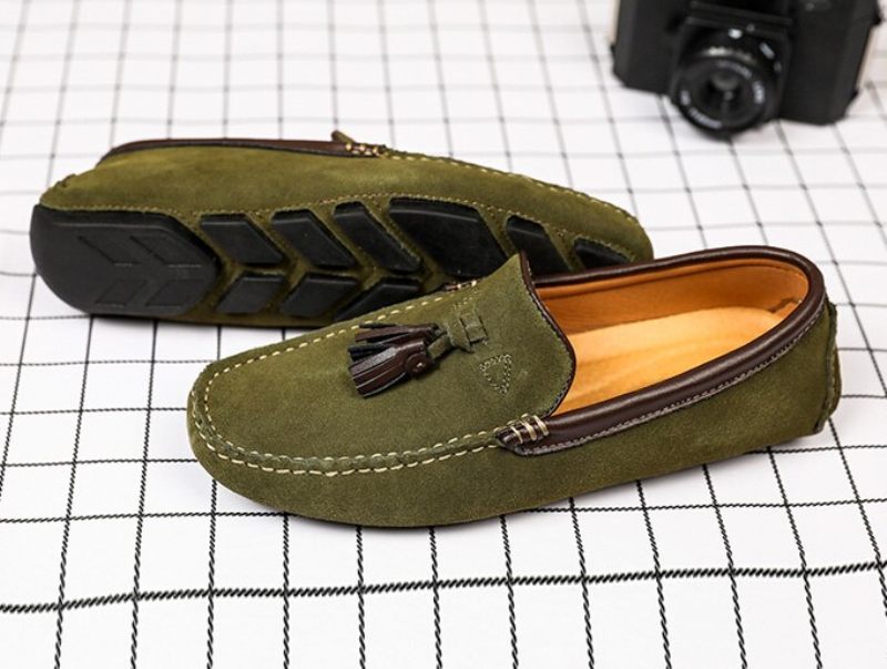 Kendry Loafers Modeskor För Män - Grön