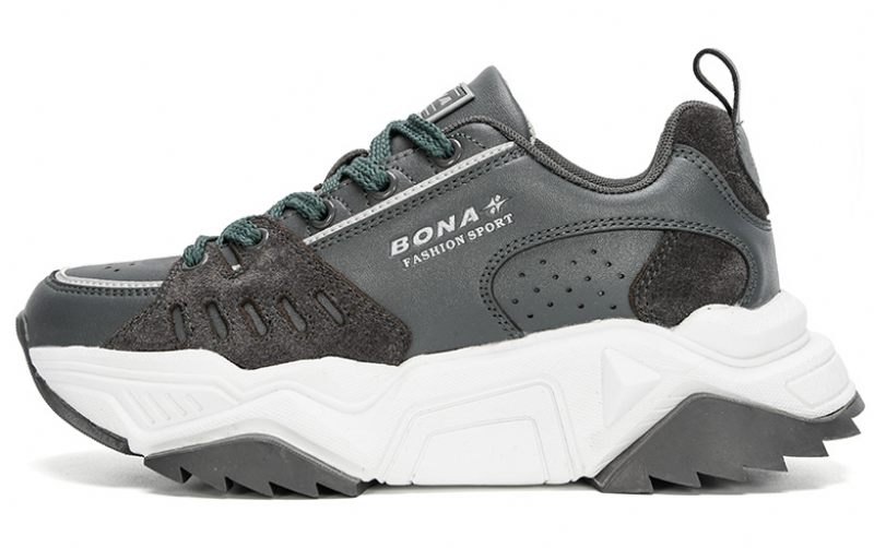 Kennedy Fashion Sneakers För Män - Grå
