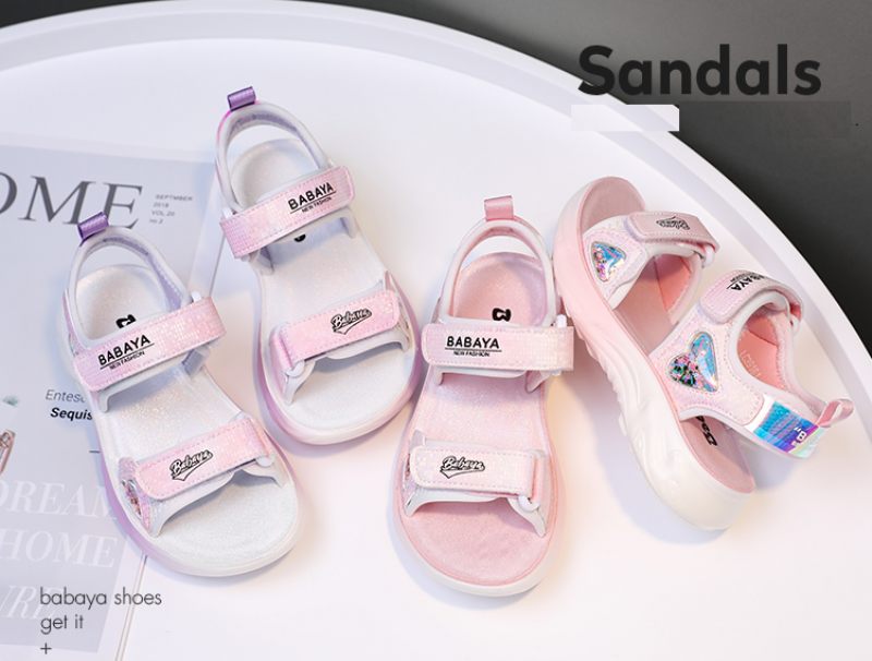 Kerly Flickors Modesandal - Lila