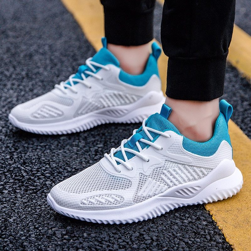 Kevin Casual Sneakers För Män - Grå