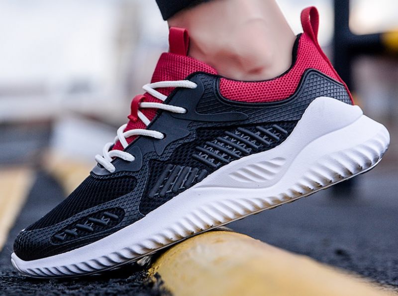 Kevin Casual Sneakers För Män - Grå