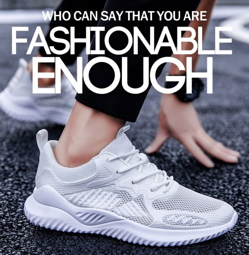 Kevin Casual Sneakers För Män - Grå