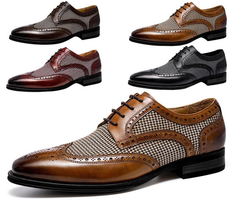 Khan Klänning Loafers För Män - Brun