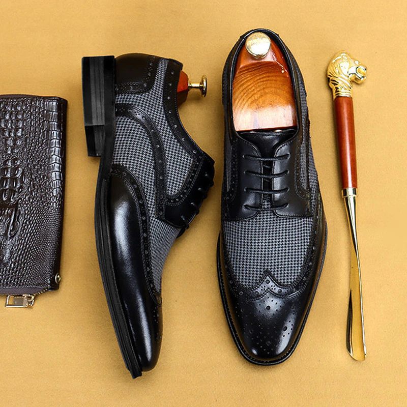 Khan Klänning Loafers För Män - Brun