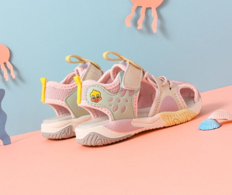 Khan Unisex Modesandal För Barn - Beige