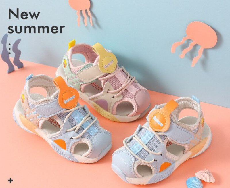 Khan Unisex Modesandal För Barn - Beige