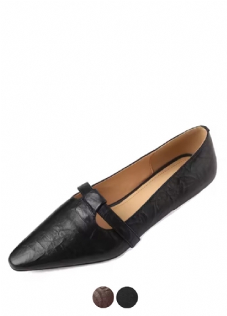 Kiara Dam Flats Spetsiga Casual Pumps