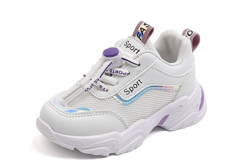 Kin Pojkar Mode Sneaker - Lila