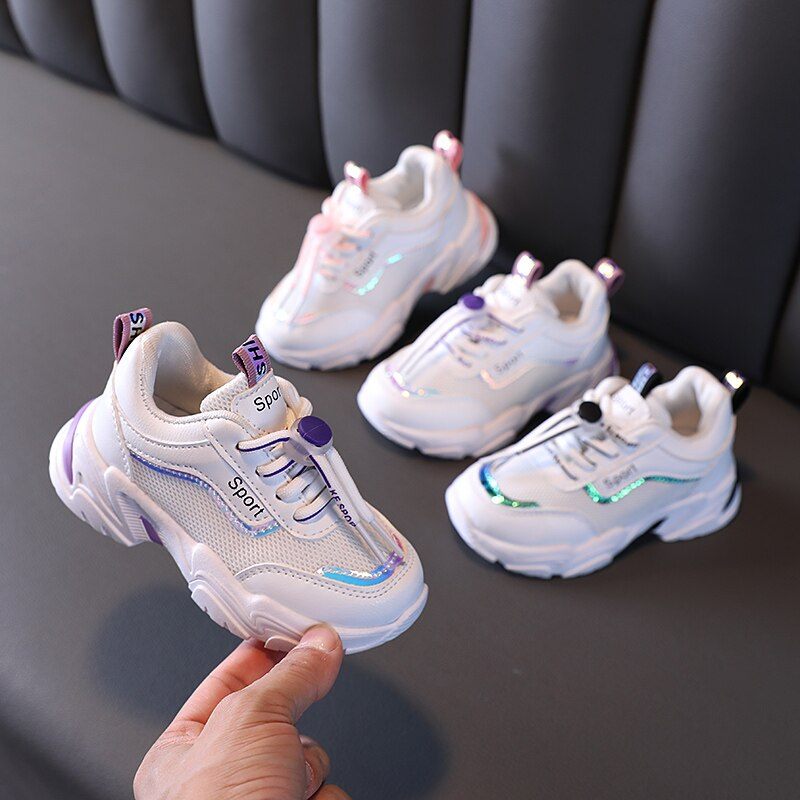 Kin Pojkar Mode Sneaker - Lila
