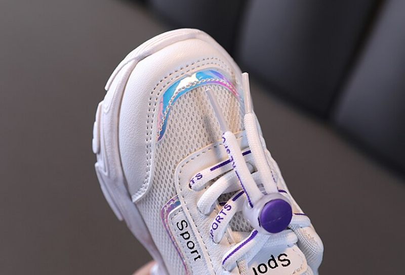 Kin Pojkar Mode Sneaker - Lila