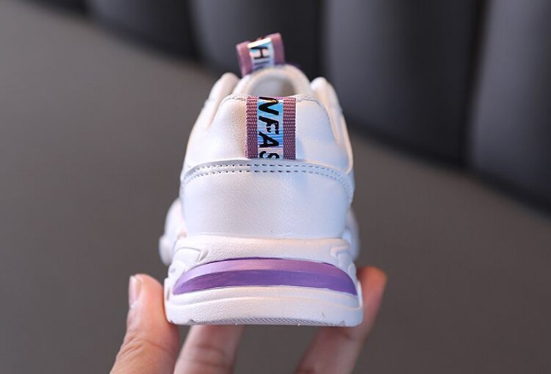 Kin Pojkar Mode Sneaker - Lila