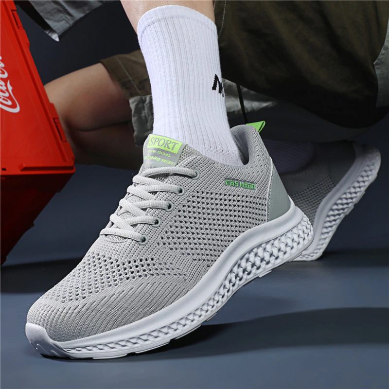 Knight Sommarsneakers För Män - Grå