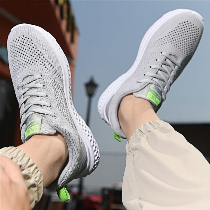 Knight Sommarsneakers För Män - Grå