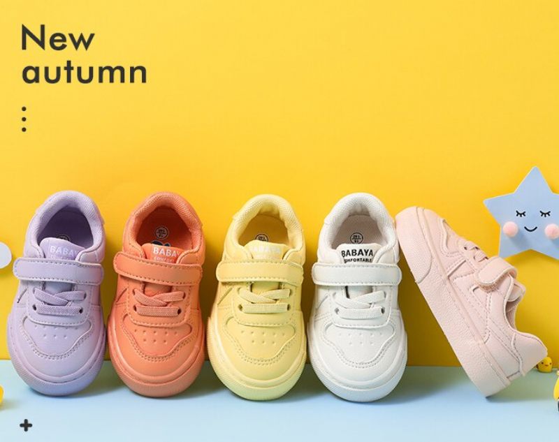 Kobain Unisex Casual Sneaker För Barn - Orange