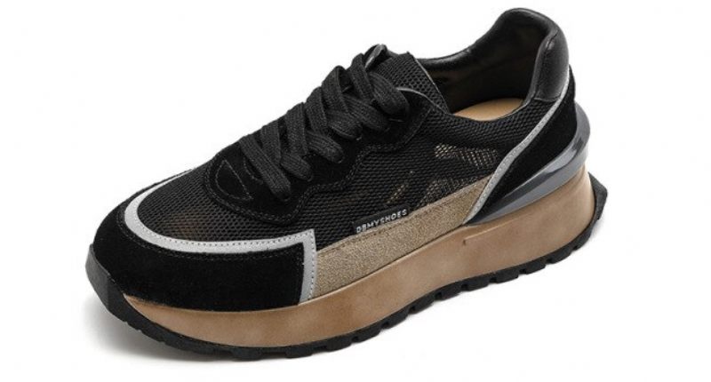Koby Sneaker I Platt Läder För Kvinnor - Vit
