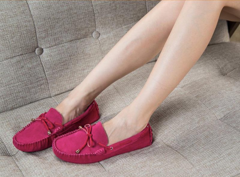 Kora Dam Loafer Skor - Röd