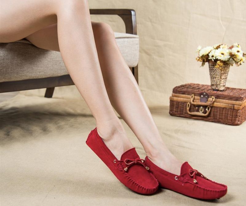Kora Dam Loafer Skor - Röd