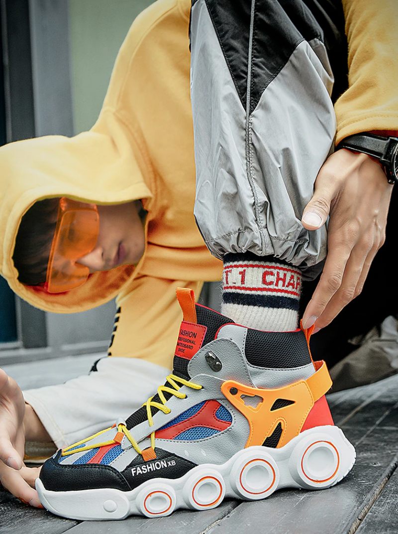 Kristna Sneakers För Män - Vit