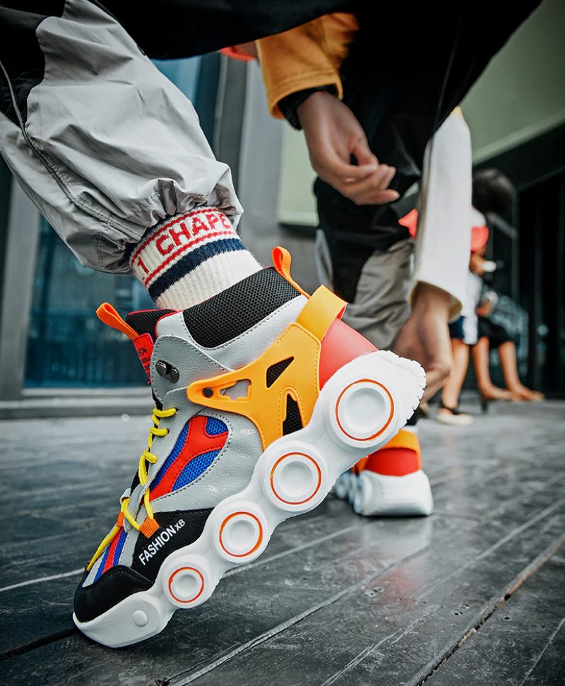 Kristna Sneakers För Män - Vit