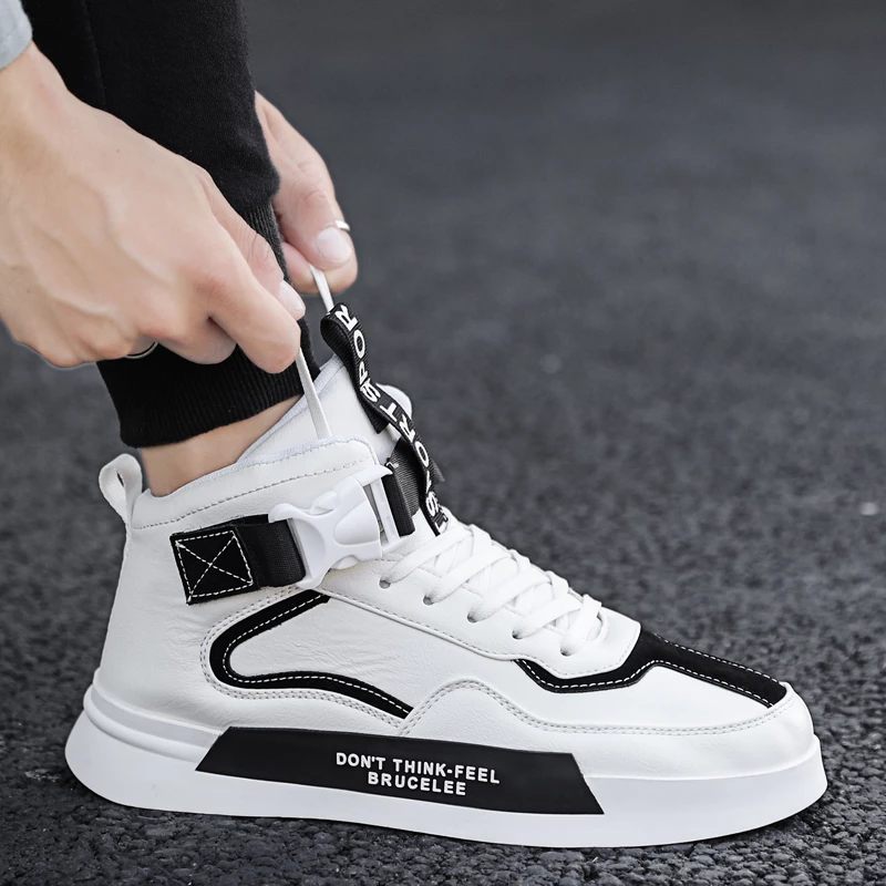 Kyle High Top Sneaker För Män - Vit