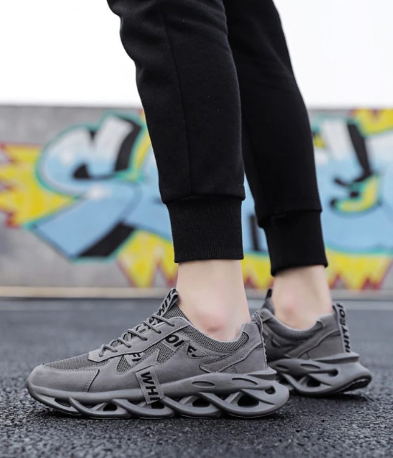 Kyllian Platform Sneakers För Män - Silver