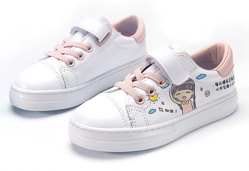 Labrint Fashion Sneaker För Flickor - Vit