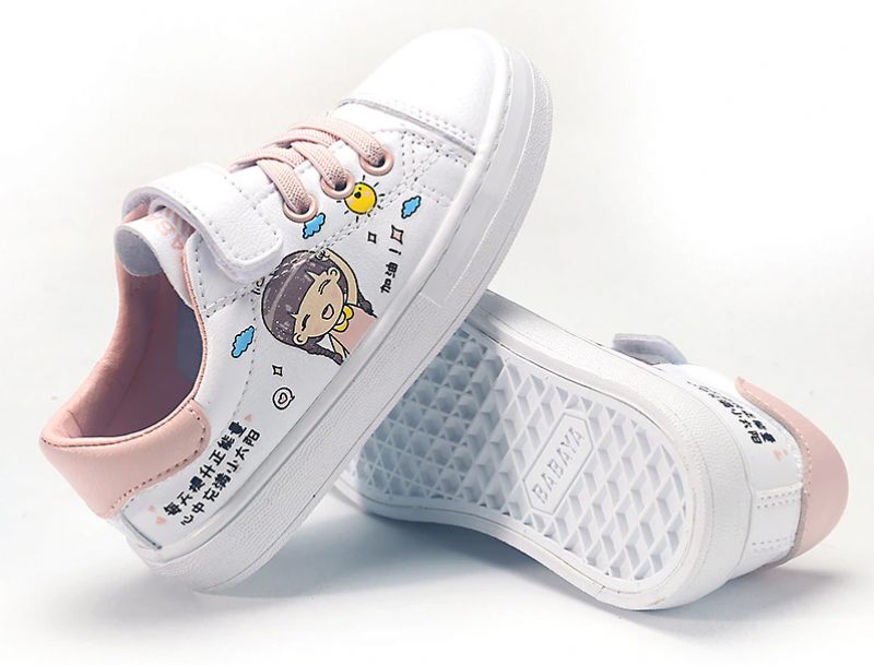 Labrint Fashion Sneaker För Flickor - Vit