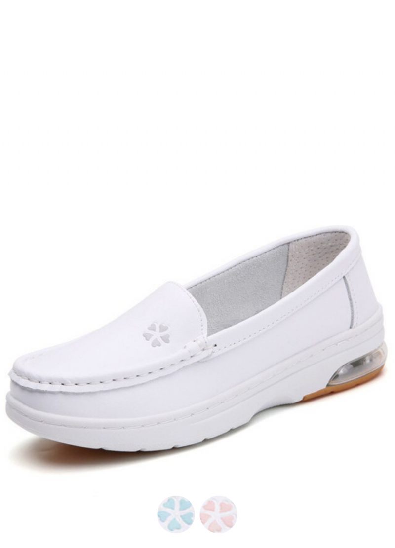 Lacy Dam Kvalitets Slip-on Flat Loafer Skor