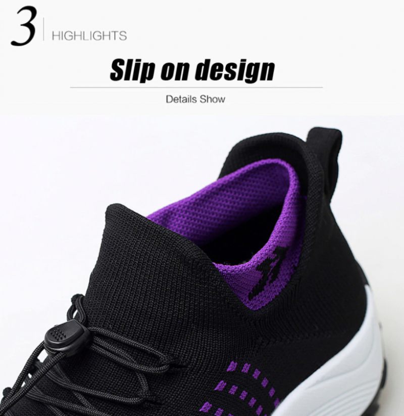 Lain Sneaker För Kvinnor - Grå