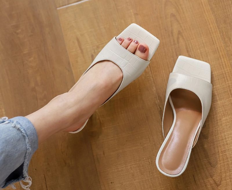 Laja Lågklackade Sandaler - Brun