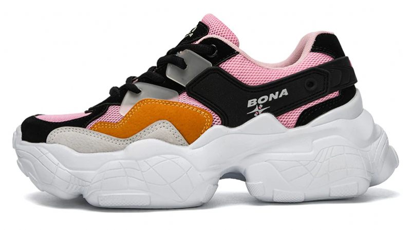 Lake Trendiga Sneaker Med Snörning För Kvinnor - Grå