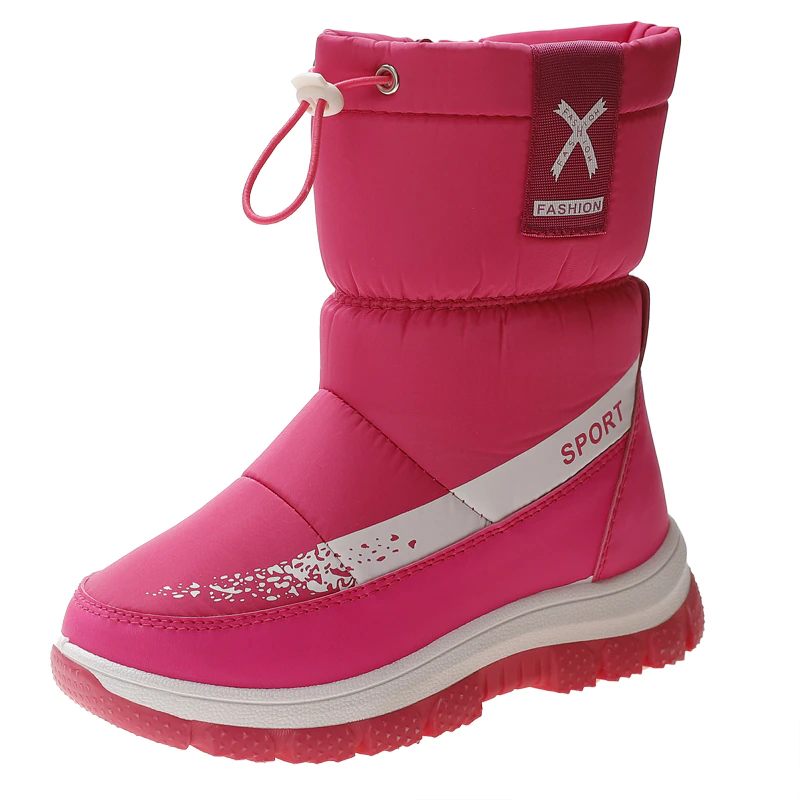 Laly Flickors Snöstövlar - Fuscia