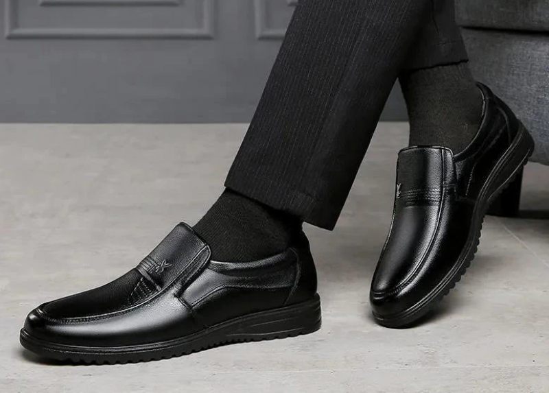 Lancaster Loafers För Män Fritidsskor - Svart