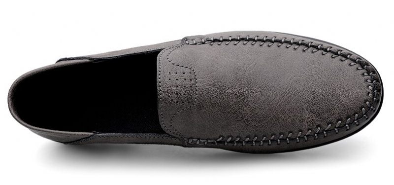 Landon Loafers Klänning Skor För Män - Grå