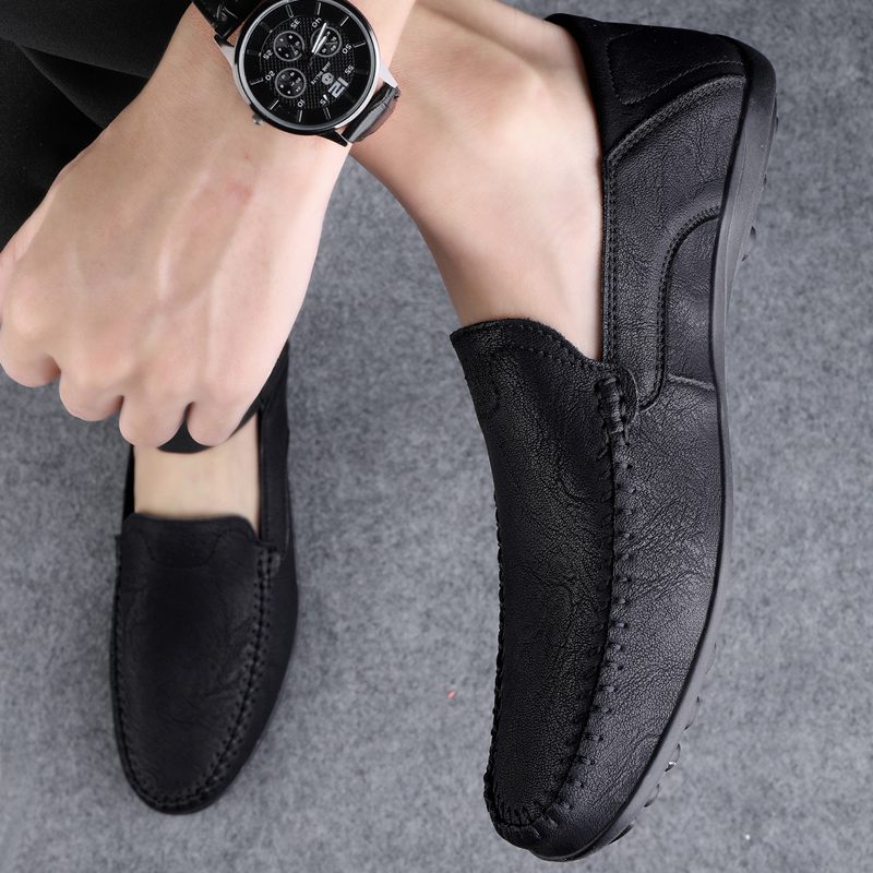 Landon Loafers Klänning Skor För Män - Grå