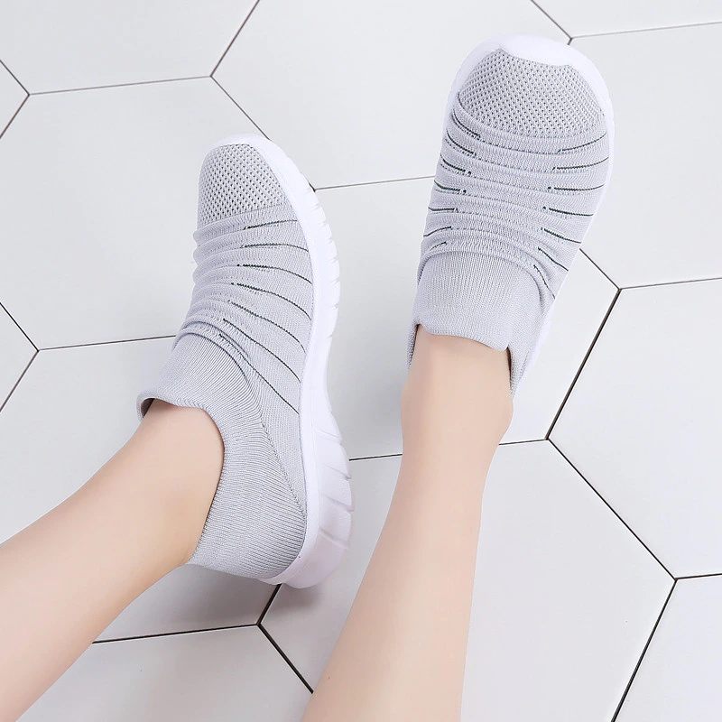 Lanet Damer Andas Bekväma Slip-on Loafers Svarta Skor - Svart